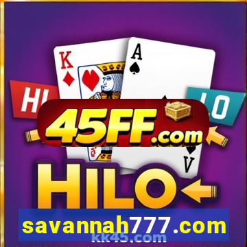 savannah777.com